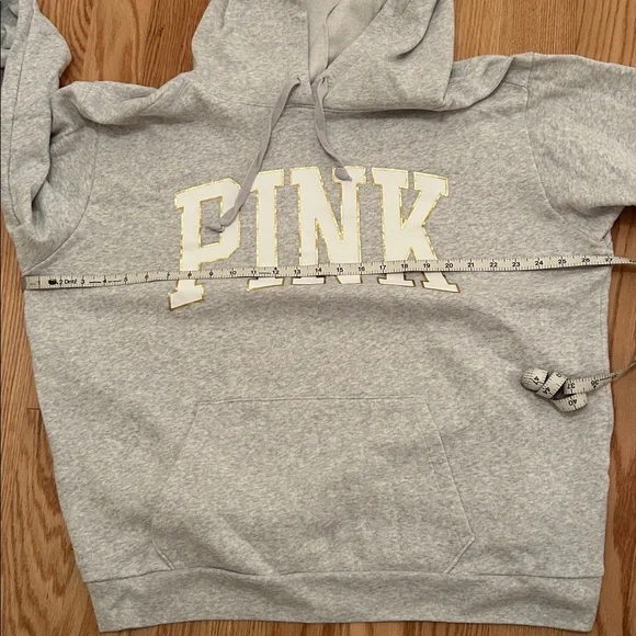 PINK Victoria's Secret Gray Hoodie - Picture 5 of 8
